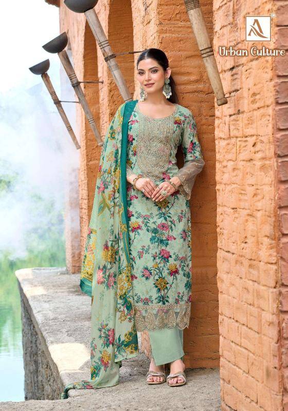 Alok suits urban culture Best dress material suppliers in Surat